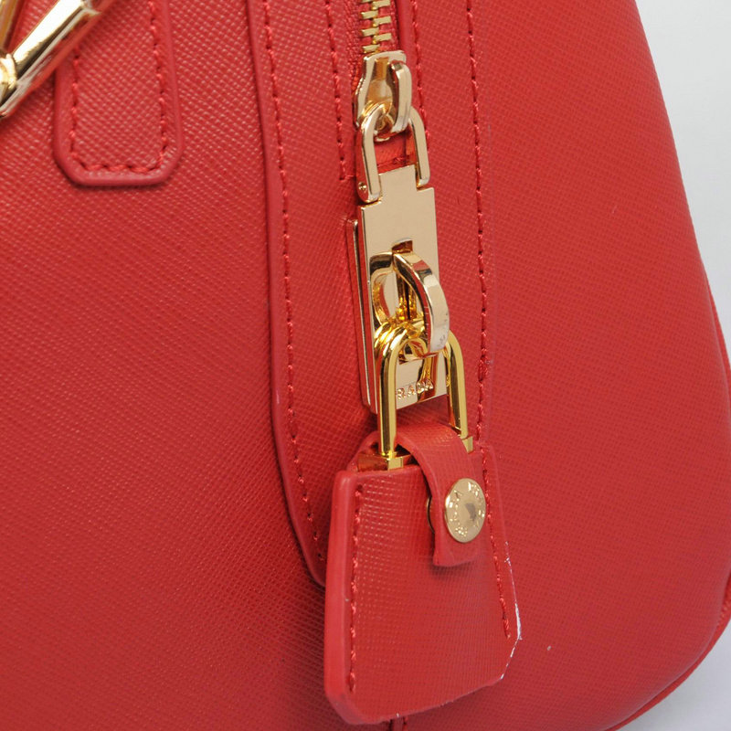 2014 Prada Saffiano Leather Two Handle Bag BN2780 red for sale - Click Image to Close